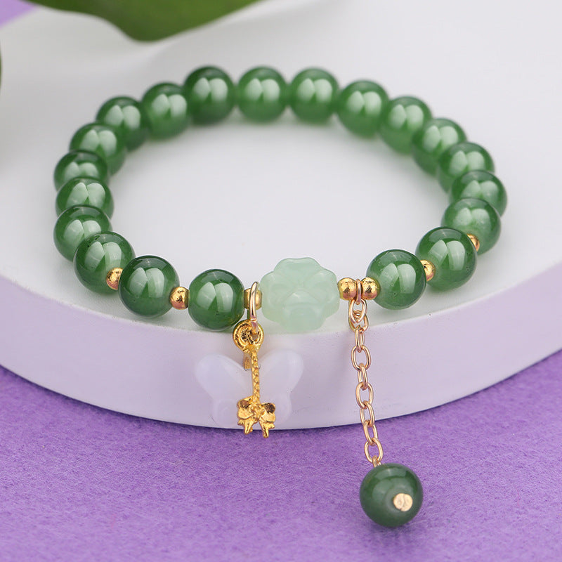 Chinese Style Accessories Bracelet Ethnic Style Aventurine