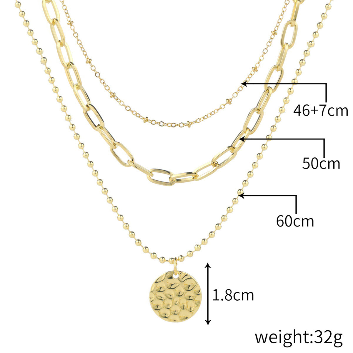 Personalized, Stylish And Simple Clavicle Chain Neck Chain Women