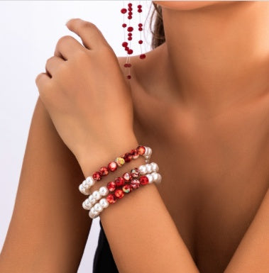 Gothic Perlenkette für Damen