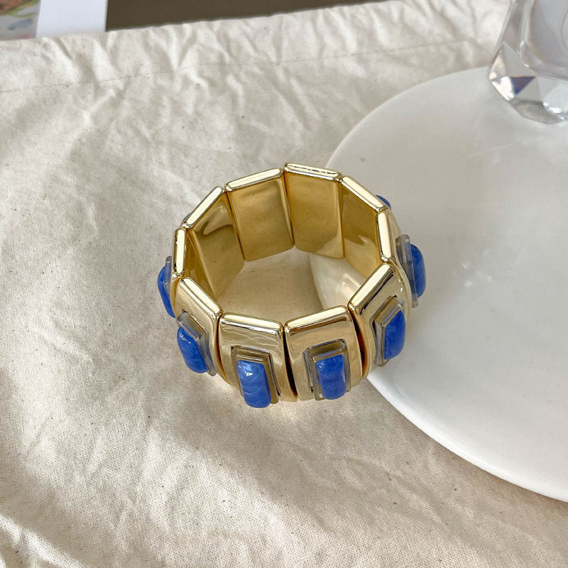 Modelegierung Vergoldeter Bonbon-Harzschmuck