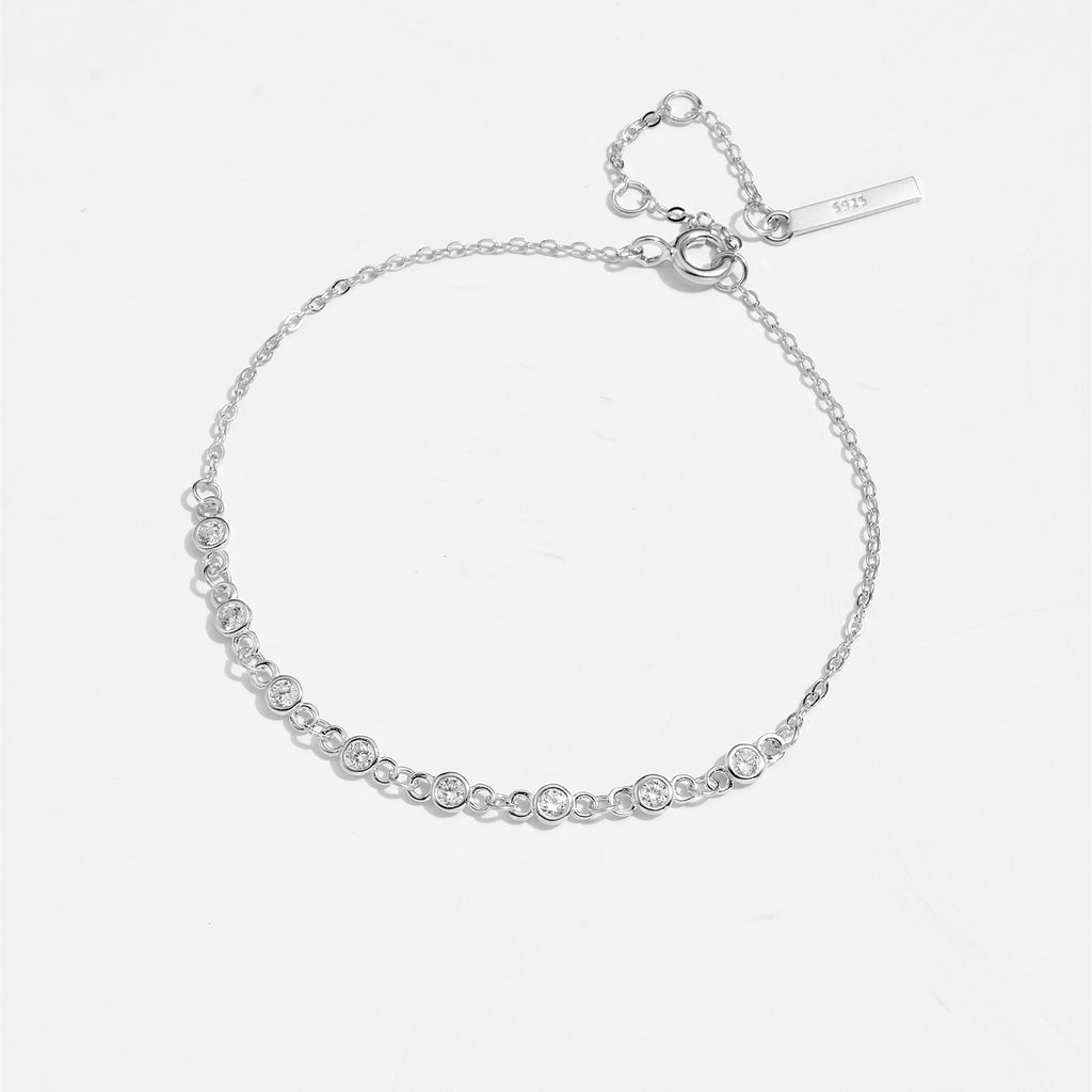 Leichtes Luxus und Einfachheit Diamantarmband