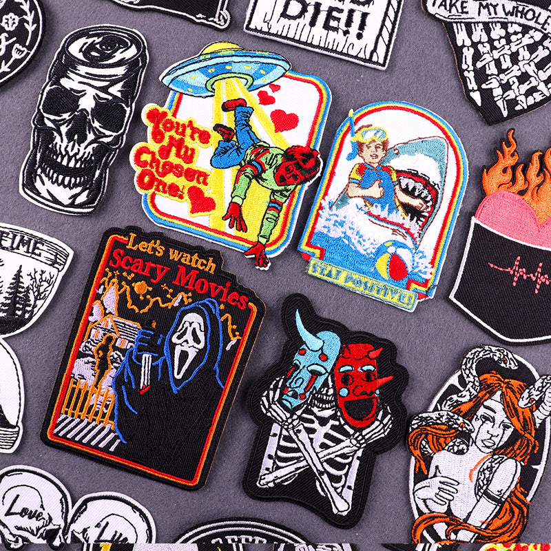 Pegatinas de Ropa Punk Rock