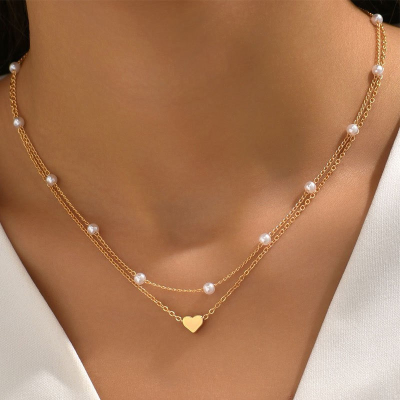 Girl Simple Necklace Necklace Clavicle Chain