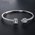 Schlichtes und exquisites Armband mit Mikro-Inlay aus AAA-Zirkon