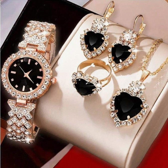 Bunte Kristalle Quarzschmuck Anzug