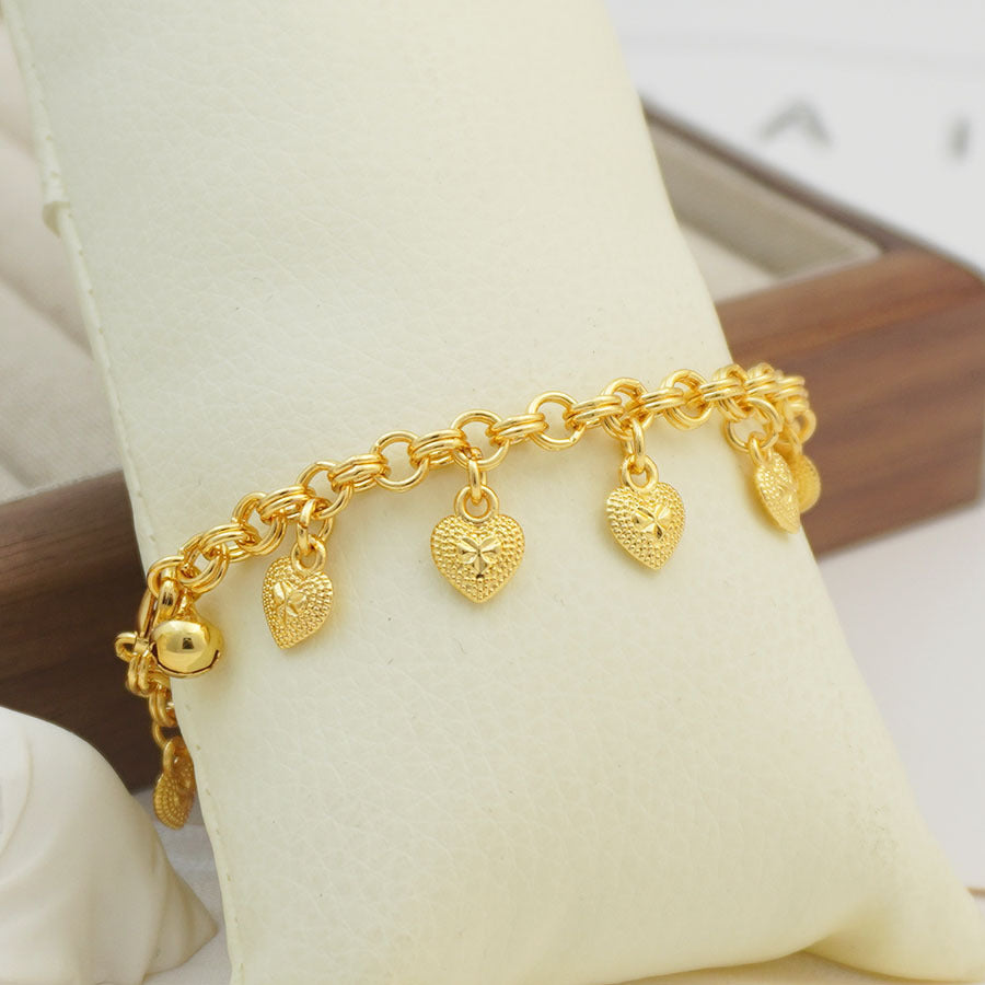Elegante y Preciosa Pulsera con Forma de Corazón