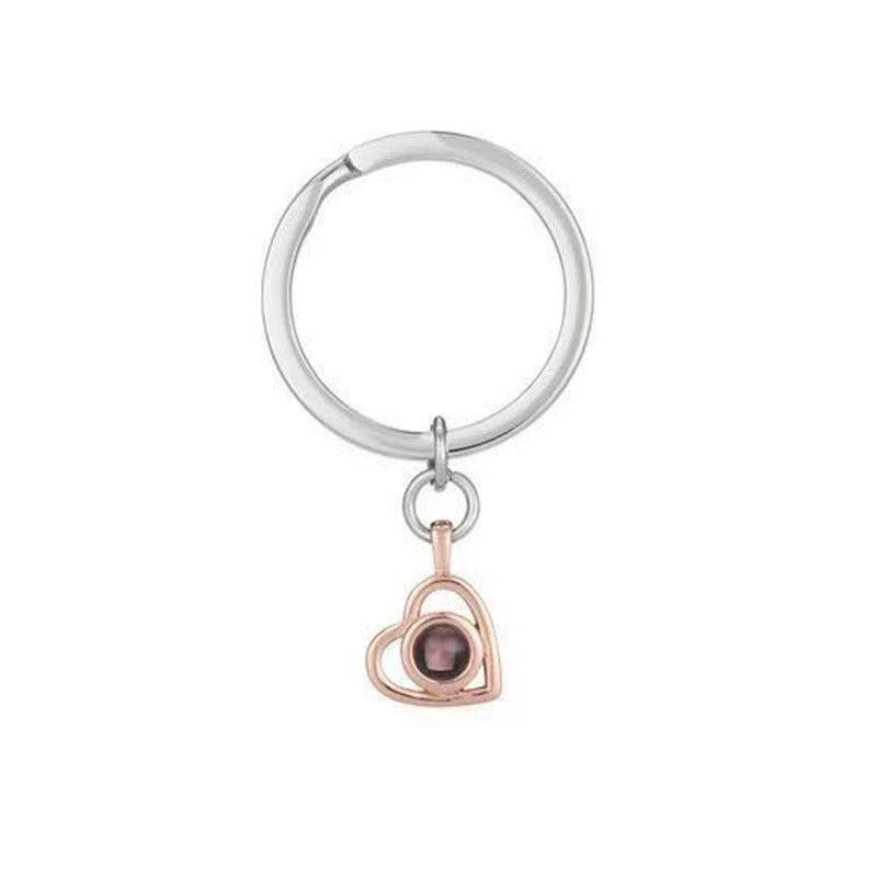 Languages I Love You Necklace Nano Projection Customized Color Pictures Photo Text