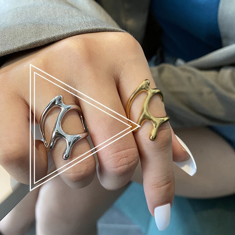 Anillo de moda para mujer, estilo europeo y americano