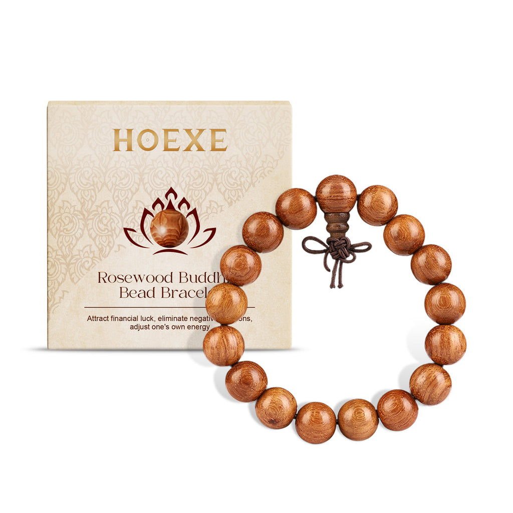 Rosewood Beads Bracelet Simple Fashion