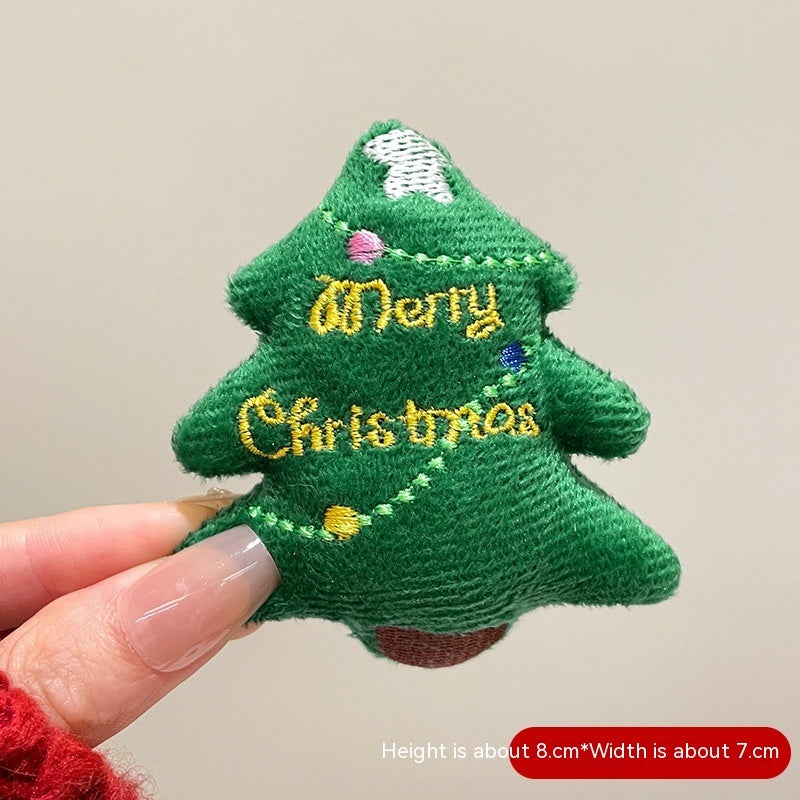 Cartoon Niedlicher Weihnachtsmann Brosche Weihnachts-Festival-Accessoires