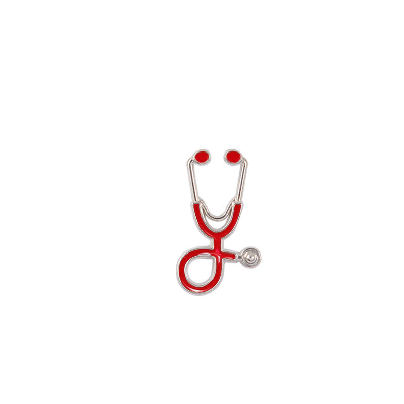 Doctor Who Brosche Cartoon Farbe Stethoskop Anstecknadel