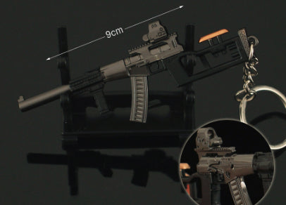 Llavero de Juguete de Metal Gun