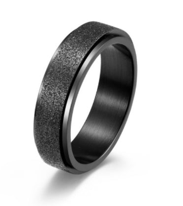 Sandgestrahlter drehbarer Spinner-Ring