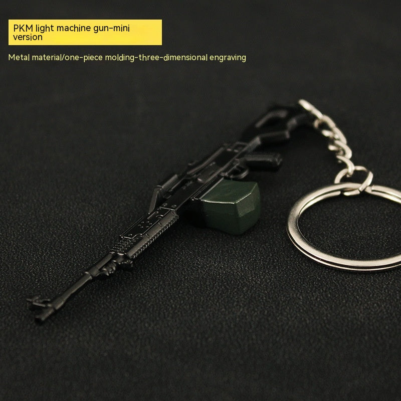 Llavero de Juguete de Metal Gun