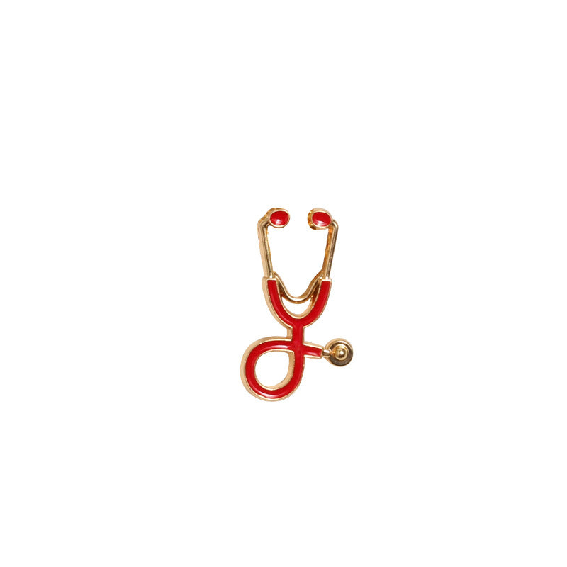 Doctor Who Brosche Cartoon Farbe Stethoskop Anstecknadel