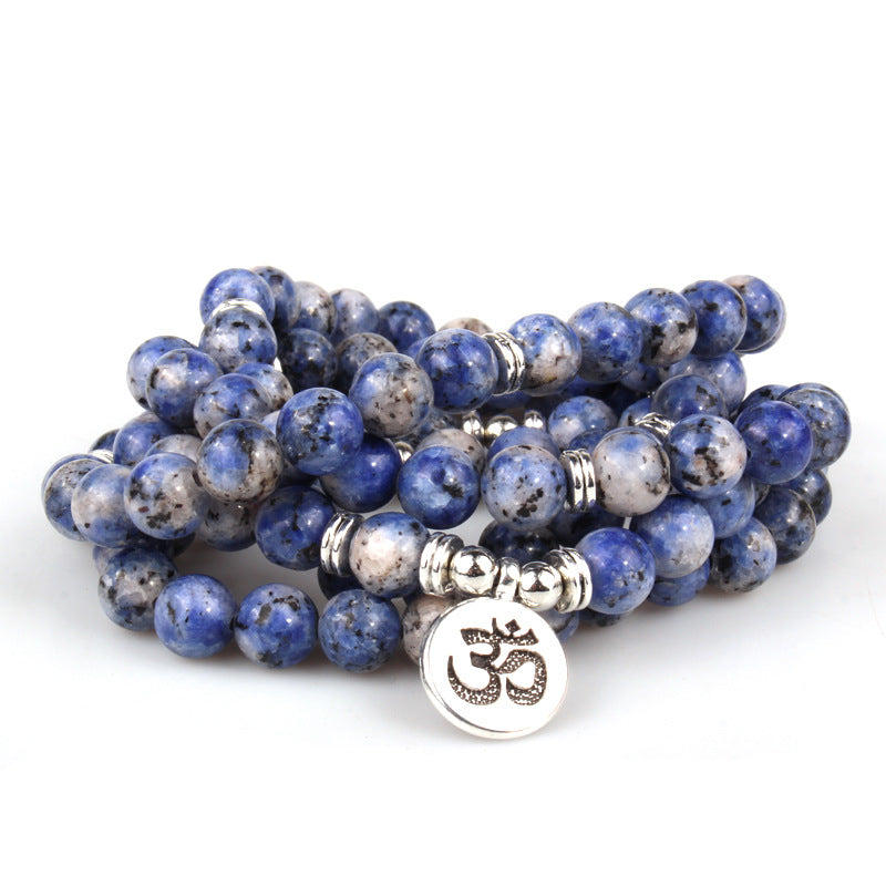 New Natural Pallisandro Classico Bracelet 108 Lotus Pendant Bracelets