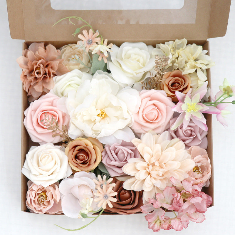 Blumenbox Hochzeit Geburtstag Party Geschenk Hochzeits Brautjungfern Brautstrauß