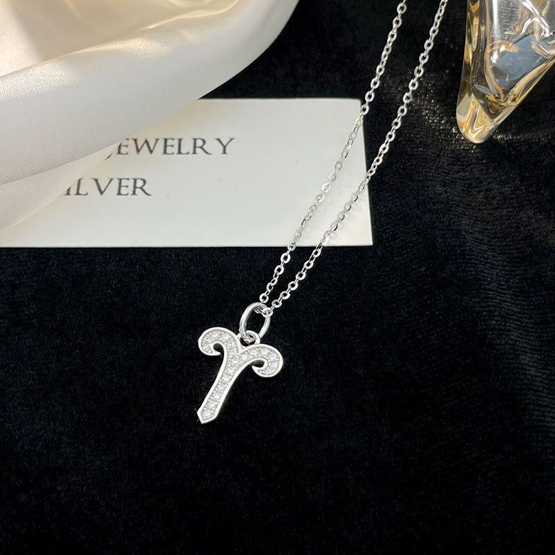 Sternzeichen 925 Sterling Silber Halskette für Damen