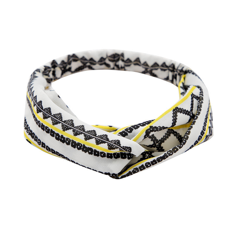 Women's Polka Dot Printed Bohemian Sweet Simple Hair Band