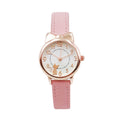 Reloj de pulsera para niñas, cuarzo, resistente al agua
