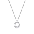 Women's Geometric Circle Necklace Simple Clavicle Chain Versatile