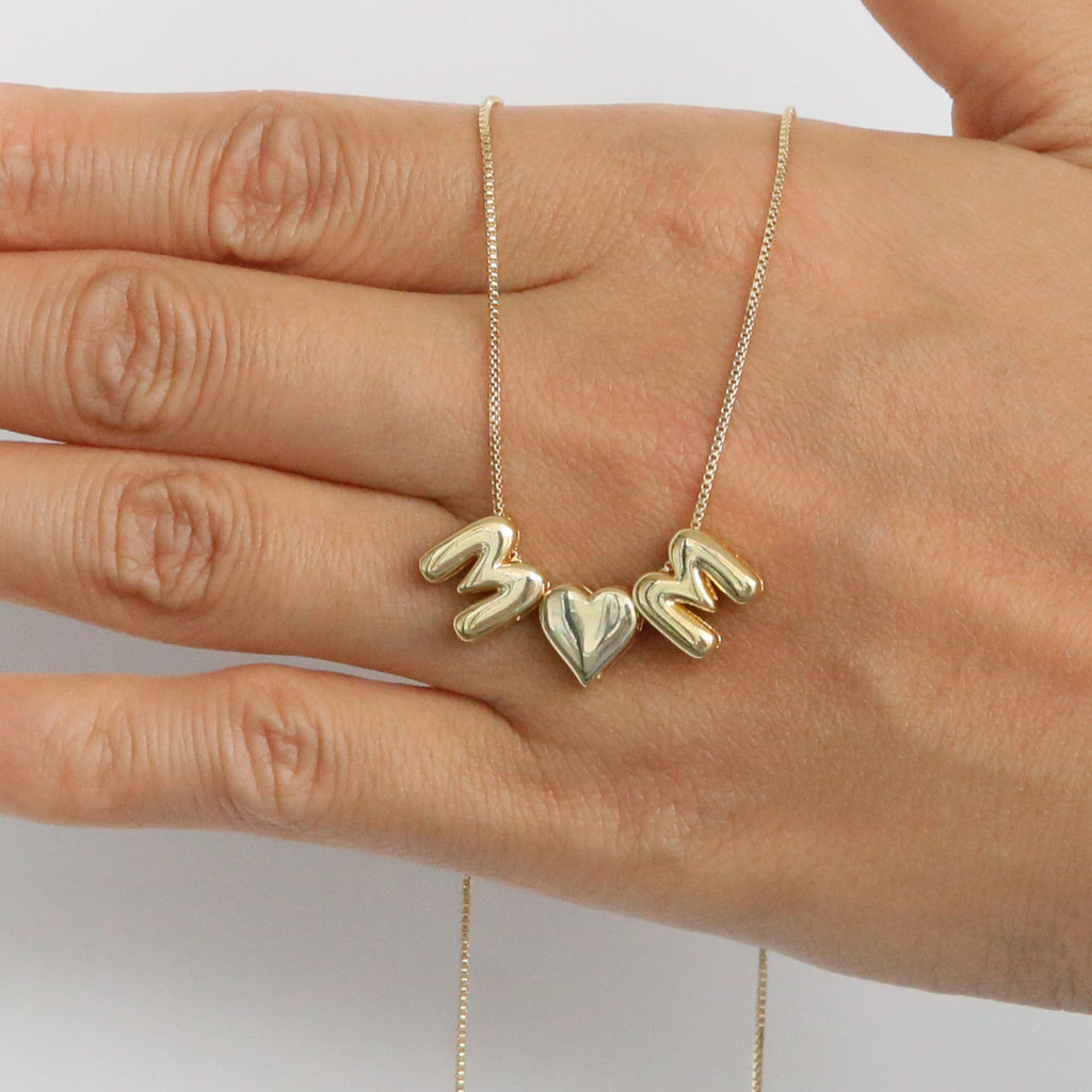 English Letter Pendant Necklace