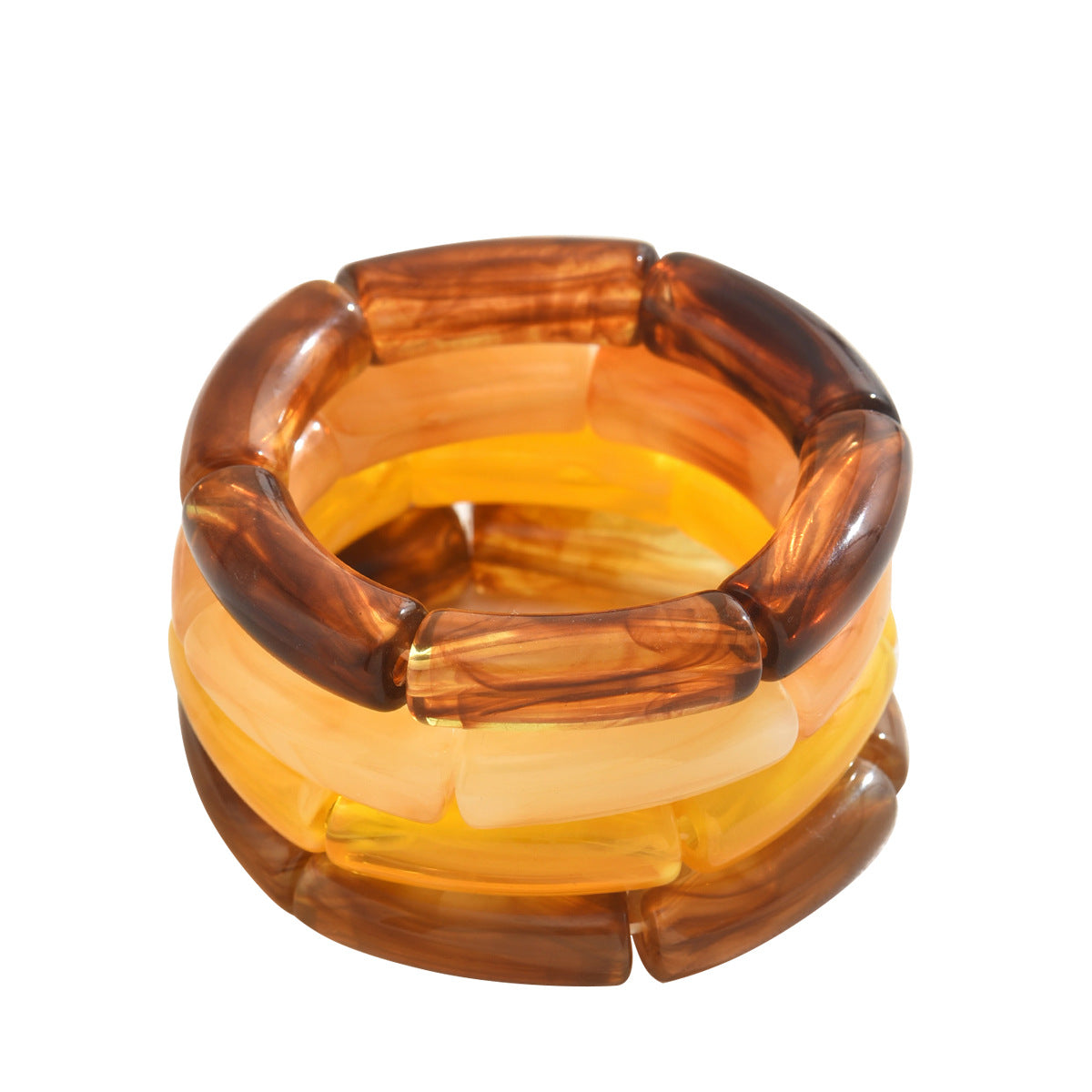 Resin Acrylic Multi-layer Design Bracelet
