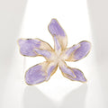 Hermoso broche de bauhinia francés para mujer
