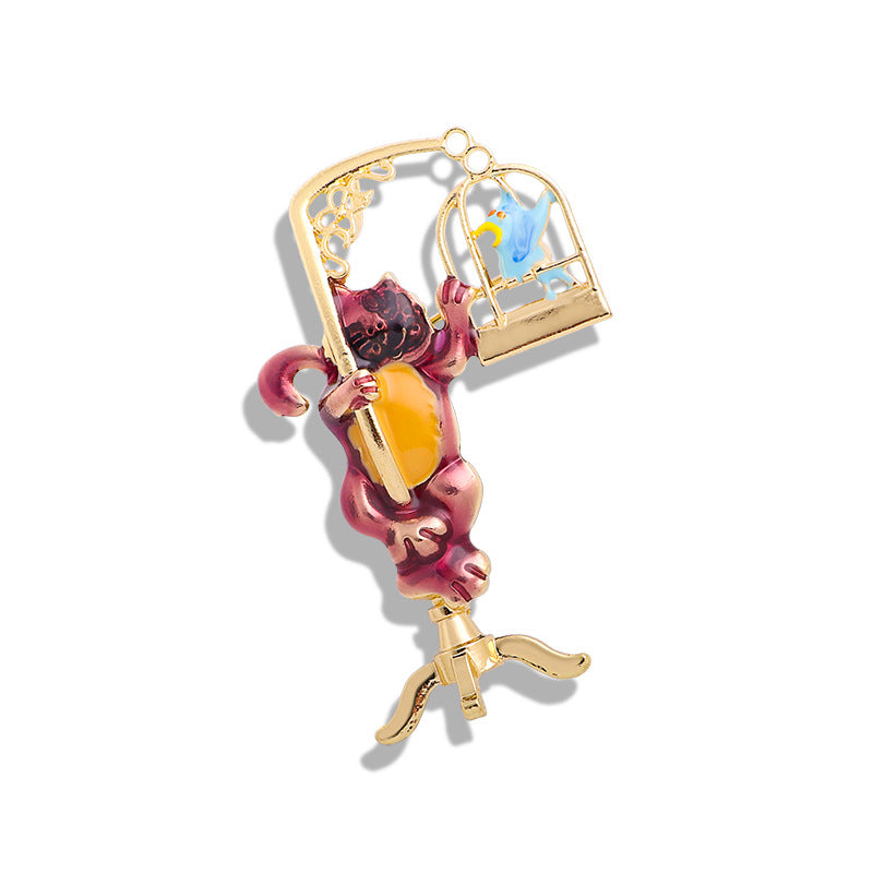 Broche de moda para mujer, ropa elegante