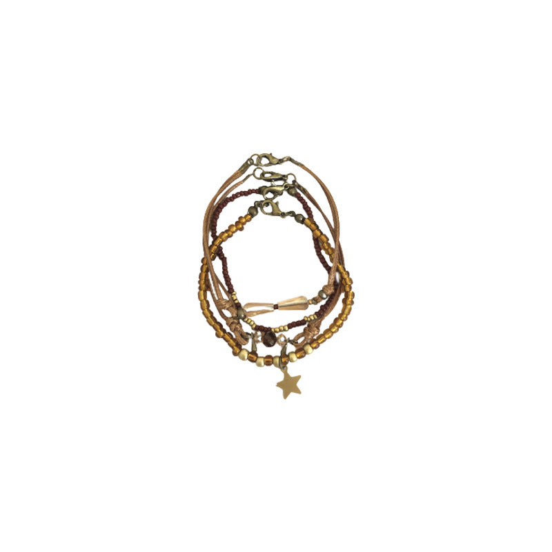 Traje de estilo étnico de joyas para mujer