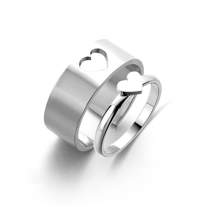 Anillo de Acero de Titanio Sencillo y Versátil