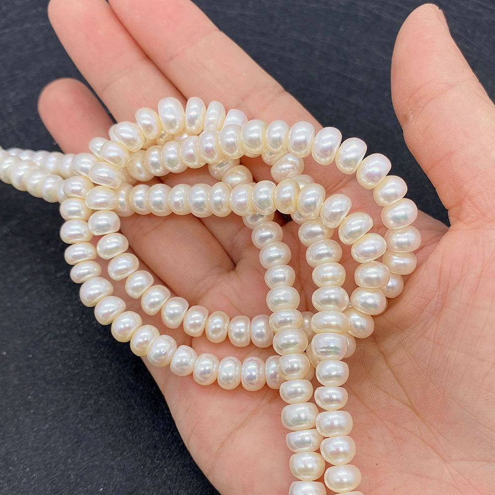 Natürliche Süßwasserperle lose Perlen Schmuck Halsketten-Zubehör