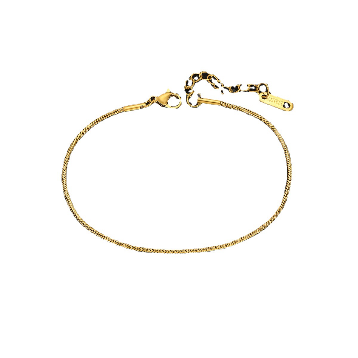 Niche Design Snake Bones Chain Titanium Steel Bracelet For Women