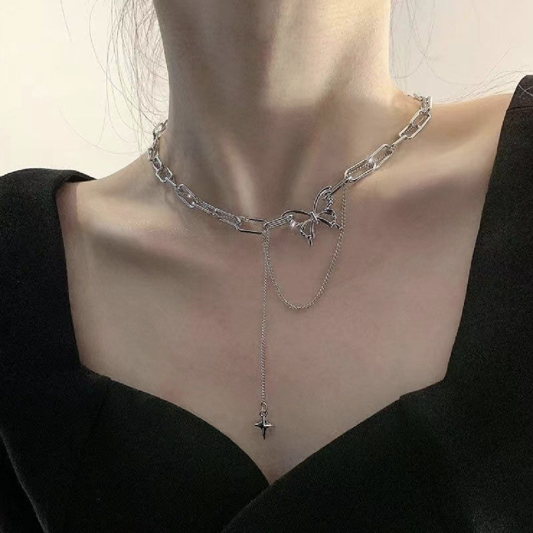Ins Style Pearl Necklace For Women All-match High Sense