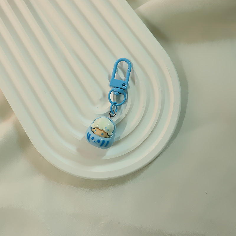 Bonitos accesorios de llavero con colgante