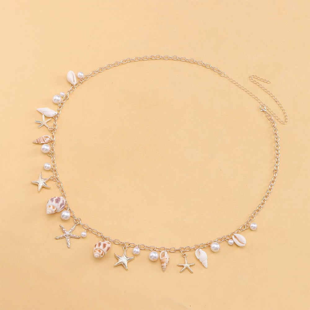 Bohemian Beach Shell Waist Chain
