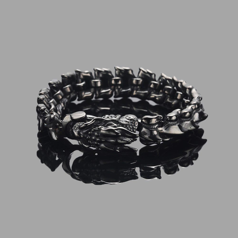 Fashion Punk Keel Titanium Steel Men's Bracelet