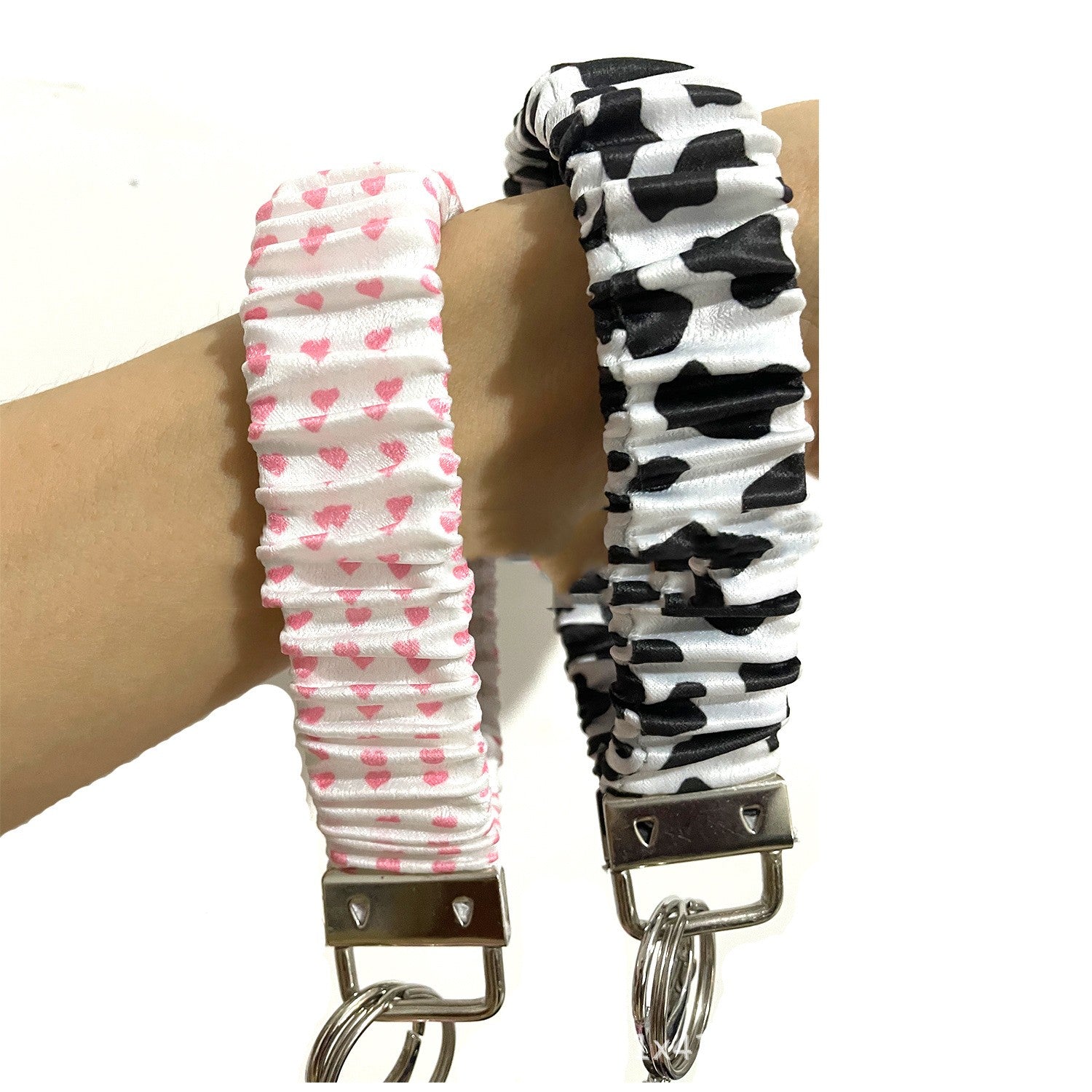 Llavero de pulsera, anillo de pelo de intestino grueso