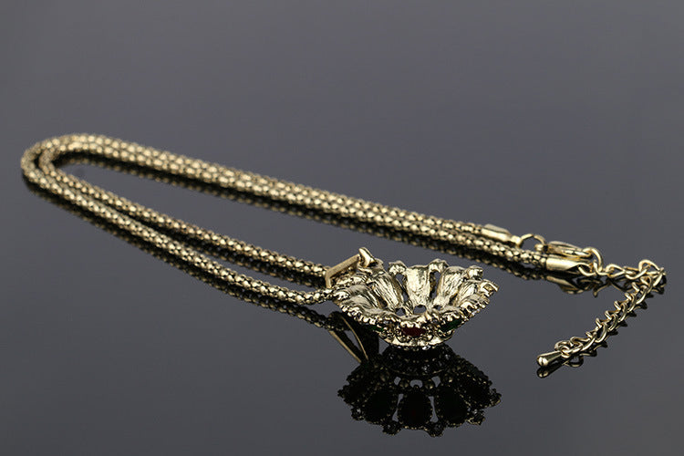 Antikes Hochzeits-Schmuckset Halskette Ring Ohrringe