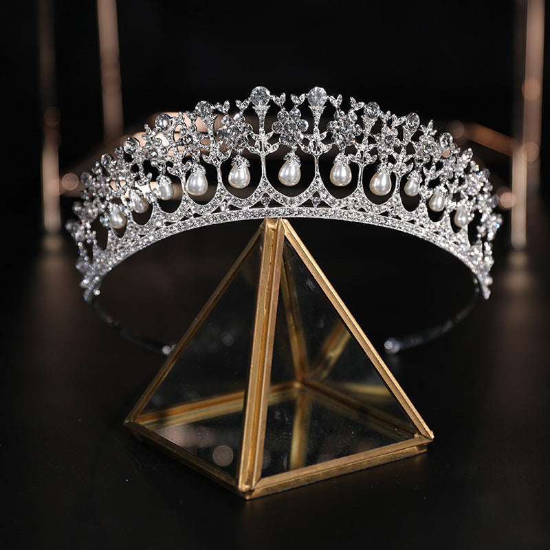 Perle Diamant Elektrisch Verzinkte Legierung Exquisite Braut