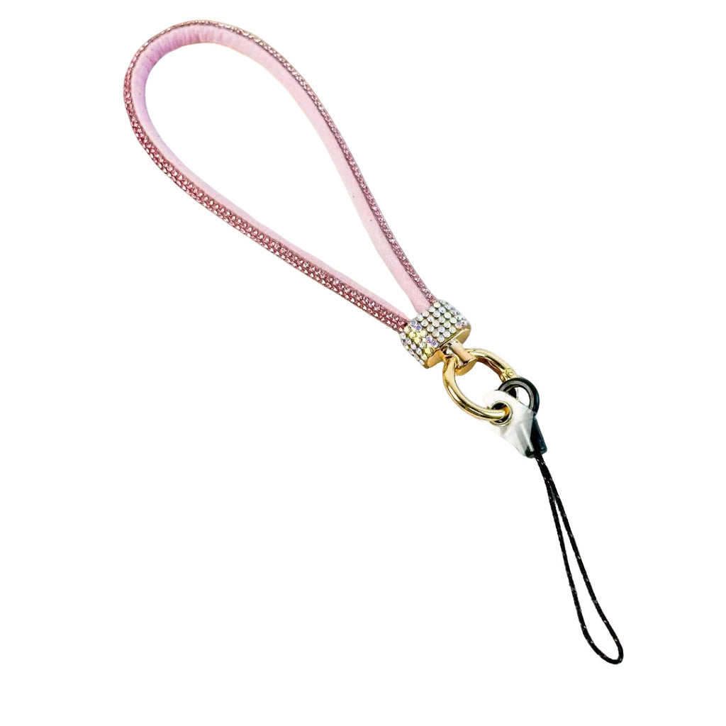 Cordón para teléfono móvil, cadena de muñeca, cordón de lujo con diamantes de imitación, cuerda anticaída