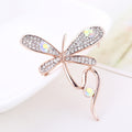 Broche de ropa de moda y elegante frasco de perfume