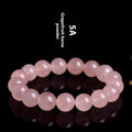 Natural 7A Grade Moisturizing Body Grapefruit Color Horse  Round Beads Bracelet