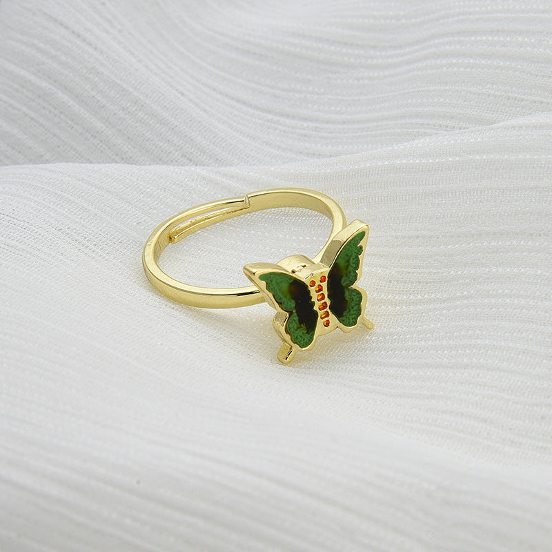 Fashion Sweet Little  Ring Wild Flower Ring
