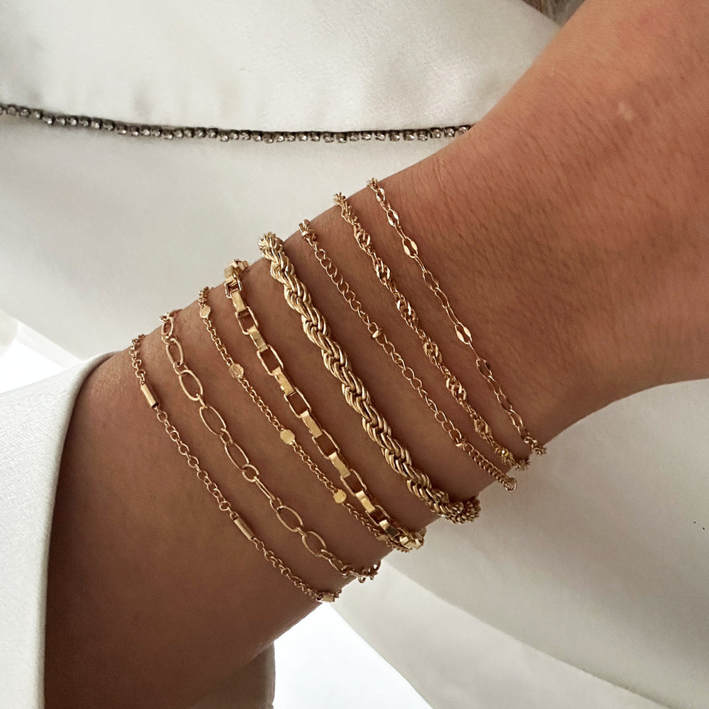 Traje de Pulsera Doble de Aleación Moda Multicapa