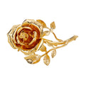 Retro Metall Dreidimensionale Rosenblüten-Accessoires Mantel Anzug Brosche