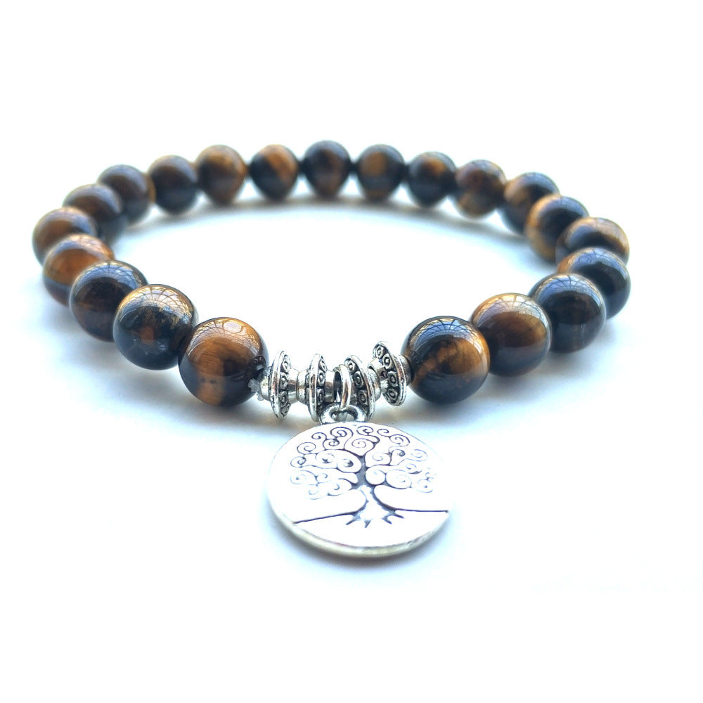 Lucky Tree OM Letter Pendant UFO Spacer