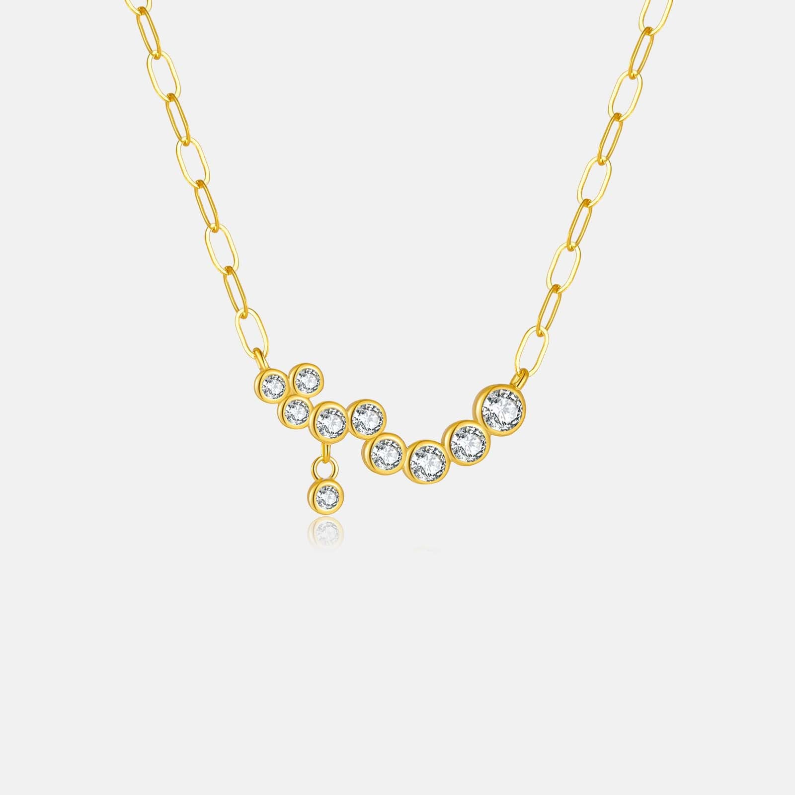 Retro Diamonds Necklace Bracelet For Women