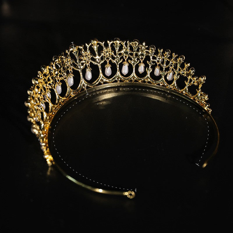 Perle Diamant Elektrisch Verzinkte Legierung Exquisite Braut