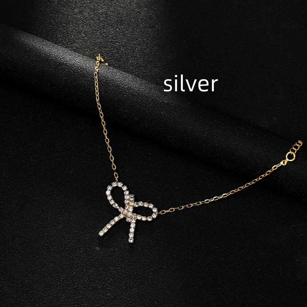 Pulsera con lazo, femenina, minorista, sencilla